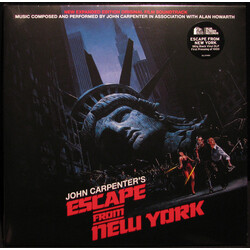 John Carpenter / Alan Howarth John Carpenter's Escape From New York (Original Film Soundtrack - New Expanded Edition) Vinyl 2 LP