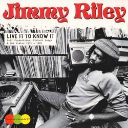 Jimmy Riley Live It To Know It Vinyl 2 LP