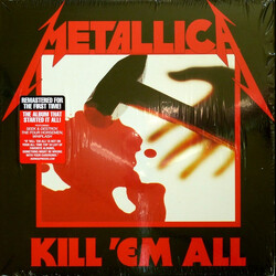 Metallica Kill 'Em All Vinyl LP