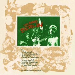 Lou Reed Berlin remaster vinyl LP