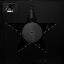 David Bowie Blackstar * die cut/mp3/booklet vinyl LP