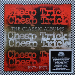 Cheap Trick The Classic Albums 1977-1979 Vinyl 5 LP Box Set