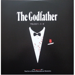OST The Godfather Trilogy VINYL 2LP/TF/CLEAR RED SPLATTER