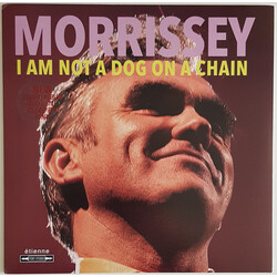 Morrissey I Am Not A Dog On A Chain red transparent vinyl LP