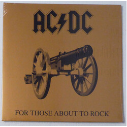 AC/DC For Those About To Rock (We Salute You) Vinyl LP