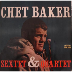 Chet Baker Sextet & Quartet VINYL LP BLUE