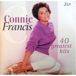 Connie Francis 40 Greatest Hits Vinyl 2 LP