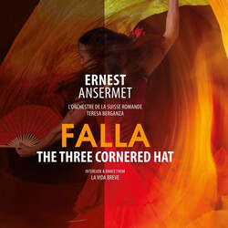 Falla The Three Cornered Hat - Ansermet / Berganza Vinyl LP