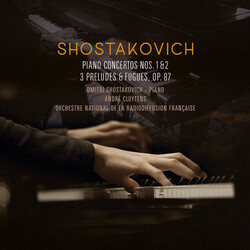 Dmitri Shostakovich Piano Concertos Nos. 1 & 2 / 3 Preludes & Fugues From Op.87 Vinyl LP