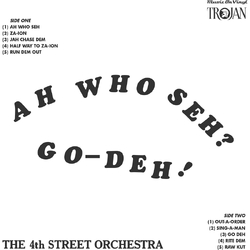 4th Street Orchestra Ah Who Seh? Go-Deh! VINYL LP Coloured