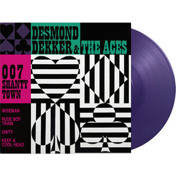 Desmond Dekker and The Aces 007 Shanty Town VINYL LP Purple