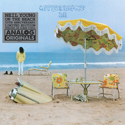 Neil Young On The Beach VINYL LP/Clear/50th Anniv