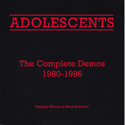 Adolescents The Complete Demos 1980-1986 Vinyl LP
