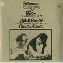 Robert Schumann / Carl Maria Von Weber / Alfred Brendel / The London Symphony Orchestra / Claudio Abbado Klavierkonzert Op. 54 / Konzertstück Op. 79 V