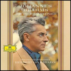 Johannes Brahms / Berliner Philharmoniker / Herbert von Karajan The Four Symphonies Vinyl 4 LP Box Set