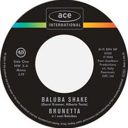 Brunetta/Rita Payone 7-Baluba Shake/Il.. Vinyl
