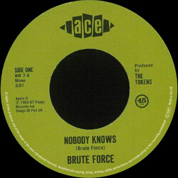 Brute Force (2) Nobody Knows / King Of Fuh Vinyl