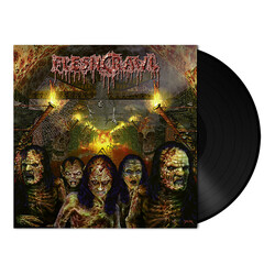 Fleshcrawl As Blood Rains From The Sky ... We Walk The Path Of Endless Fire Vinyl LP