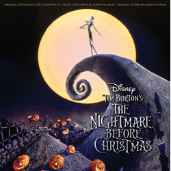 Danny Elfman Tim Burton's The Nightmare Before Christmas (Original Motion Picture Soundtrack) Vinyl 2 LP