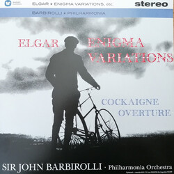 Sir Edward Elgar / Sir John Barbirolli / Philharmonia Orchestra Enigma Variations, etc. Vinyl LP