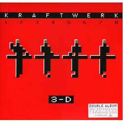 Kraftwerk 3-D (1 2 3 4 5 6 7 8) Vinyl 2 LP