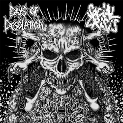 Social Crisis/Days Of Des 7-Split Vinyl