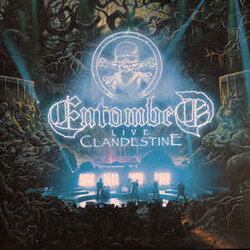 Entombed Clandestine Live Vinyl 2 LP