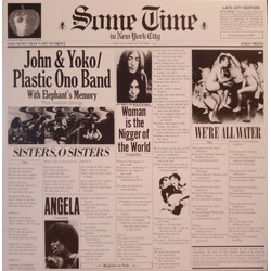 John Lennon & Yoko Ono / The Plastic Ono Band / Elephants Memory / Invisible Strings Some Time In New York City Vinyl 2 LP