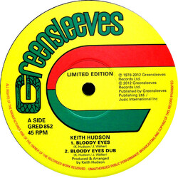 Keith Hudson Bloody Eyes Vinyl