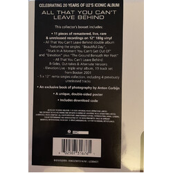 U2 All That You Can’t Leave Behind 20th Anniversary Limited Super Deluxe Vinyl Box Set