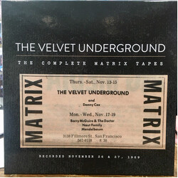 The Velvet Underground The Complete Matrix Tapes Vinyl 8 LP Box Set
