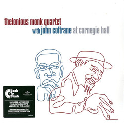 The Thelonious Monk Quartet / John Coltrane At Carnegie Hall Vinyl 2 LP