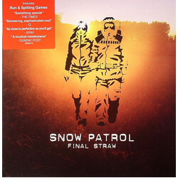 Snow Patrol Final Straw Vinyl LP