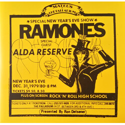 Ramones Live At The Palladium, New York, NY (12/31/79) Vinyl 2 LP