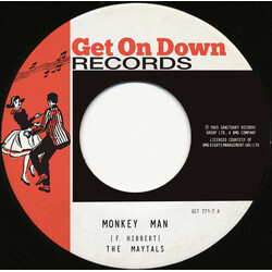 The Maytals Monkey Man / Day And Night Vinyl