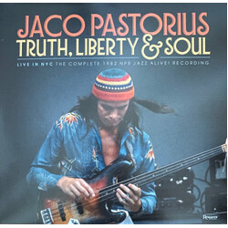 Jaco Pastorius Truth, Liberty & Soul - Live In NYC The Complete 1982 NPR Jazz Alive! Recordings Vinyl 3 LP