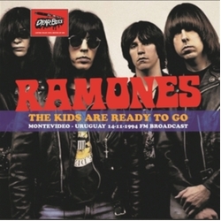 Ramones The Kids Are Ready To Go - Montevideo, Uruguay, 1994-11-14 Fm Broadcast (White Vinyl) VINYL LP