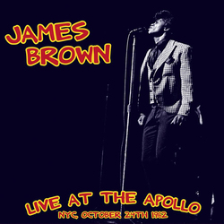 James Brown Live At The Apollo NYC, October 24th 1962 Vinyl LP