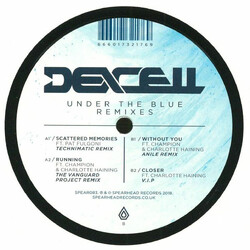 Dexcell Under The Blue - Remixes Vinyl