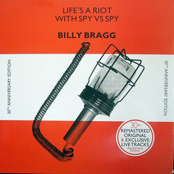 Billy Bragg Life's A Riot With Spy Vs Spy (30th Anniversary Edition) Vinyl LP