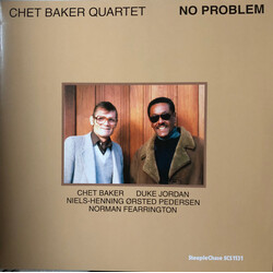 Chet Baker Quartet No Problem Vinyl LP