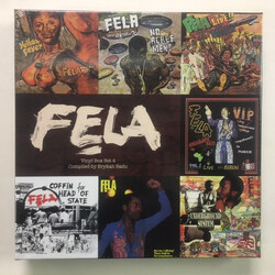 Fela Kuti Vinyl Box Set 4 Vinyl 7 LP Box Set