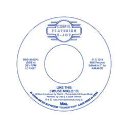 Chip E. / K. Joy Like This Vinyl