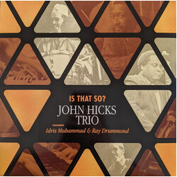John Hicks Trio Is That So? Vinyl 2 LP