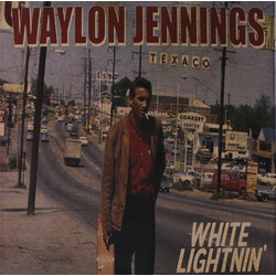 Waylon Jennings White Lightnin' Vinyl LP