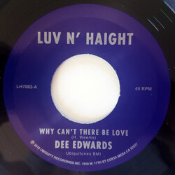 Dee Edwards Why Can't There Be Love / I Can Deal With That Vinyl