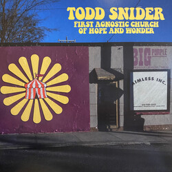 Todd Snider First Agnostic Church Of Hope And Wonder Vinyl LP