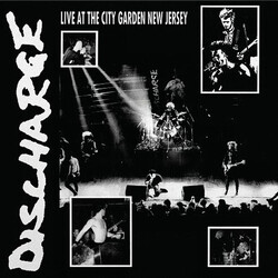 Discharge Live At The City Garden New Jersey Vinyl LP