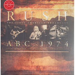 Rush ABC 1974 (The First American Broadcast) Vinyl 2 LP