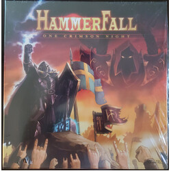 HammerFall One Crimson Night Vinyl 3 LP Box Set